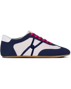 Veronica Beard Riviera Panelled Trainers - Blue