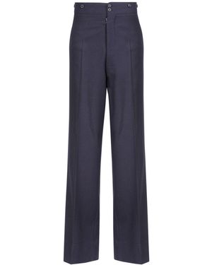 Maison Margiela Wool Mohair Trousers in Black for Men | Lyst Maison Margiela Wool Mohair Trousers in Black for Men | Lyst