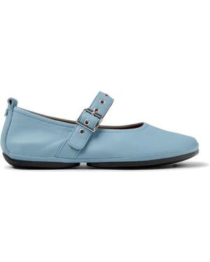 Camper Bailarinas Right Nina Con Hebilla - Azul