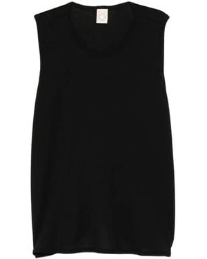 Jan Jan Van Essche Crew-Neck Vest - Black