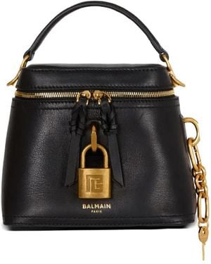 Balmain Pulse Vanity Tote Bag - Black