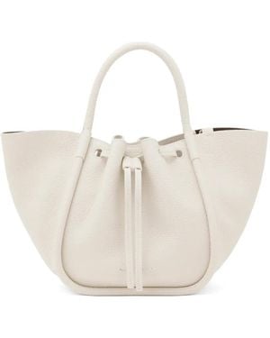 Proenza Schouler Small Ruched Tote - White