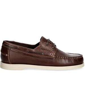 GANT Leather Boat Shoes - Brown