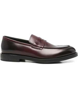 Fratelli Rossetti Penny Leather Loafers - White