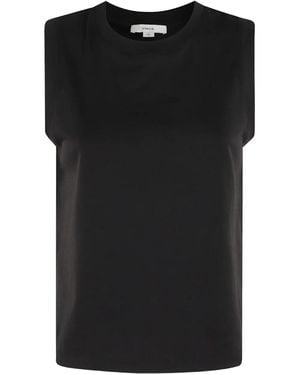 Vince Tanktop Met Print - Zwart