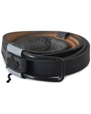 Ermanno Scervino Leather Belt - Black