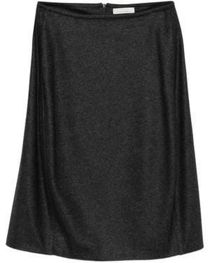 Liviana Conti A-Line Skirt - Black