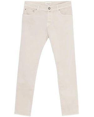 Jacob Cohen Nick Slim-Fit Pants - White
