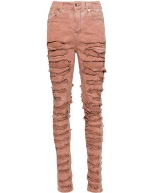 Rick Owens Detroit City スキニージーンズ - ピンク