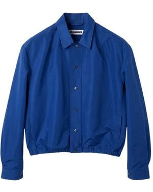 Jil Sander Point-Collar Jacket - Blue