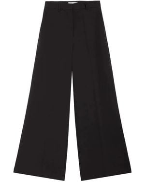 Ermanno Scervino Wide-Leg Tailored Trousers - Black