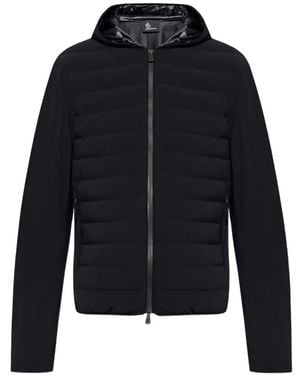 Moncler Hooded Coat - Blue