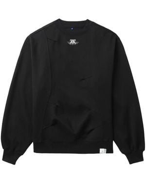 Adererror アップリケ スウェットシャツ - ブラック