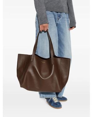 Kurt Geiger Pebbled Leather Tote Bag - Blue