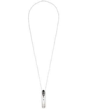 Eddie Borgo Ripple Pendant Necklace - White