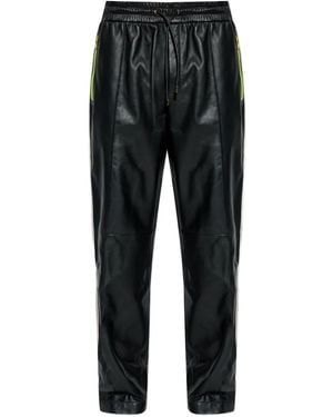 CASABLANCA Leather Trousers - Black