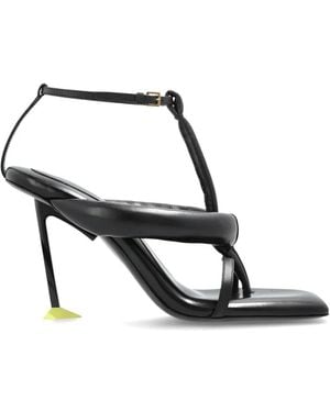 Givenchy Boudoir Padded Ankle-Strap Sandals - White