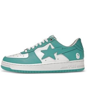 A Bathing Ape Bape Sta #4 M1 Trainers - Green