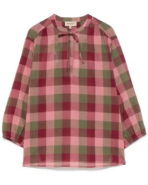 Woolrich チェック ブラウス - レッド