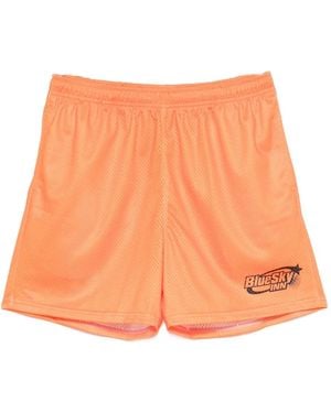 BLUE SKY INN Voetbalshorts Met Logoprint - Oranje