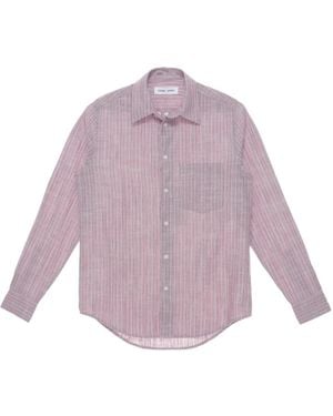 Samsøe & Samsøe Striped Shirt - Purple