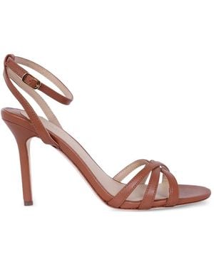 Ralph Lauren Kendyl Strappy Ankle-Strap Sandals - Pink