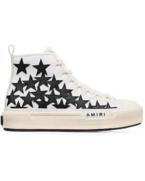 Amiri Stars Court High Trainers - White