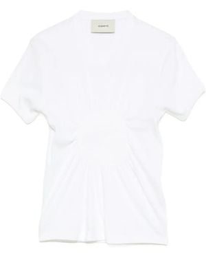 Coperni シャーリング Tシャツ - ホワイト