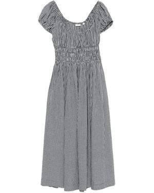 Doen Vestido Midi Quinley - Gris