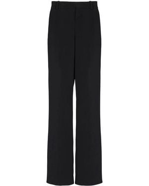 Balmain Straight-Leg Tailored Trousers - Black