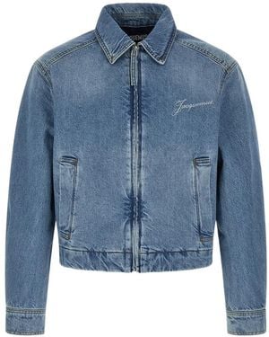 Jacquemus La Veste De-Nîmes Canevas Jacket - Blue