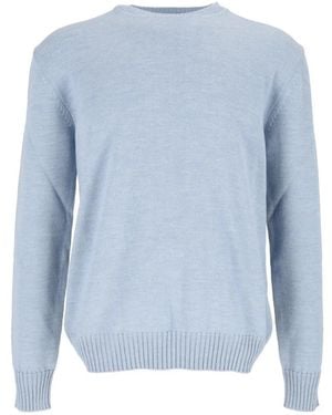 Ballantyne Merino Wool Jumper - Blue