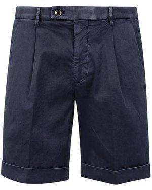 Michael Coal Pantalones cortos con pinzas - Azul
