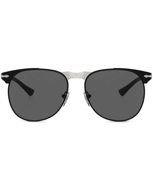 Persol Round-Frame Sunglasses - Black