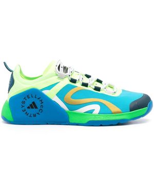 adidas By Stella McCartney Dropset Colour-block Trainers - Blue