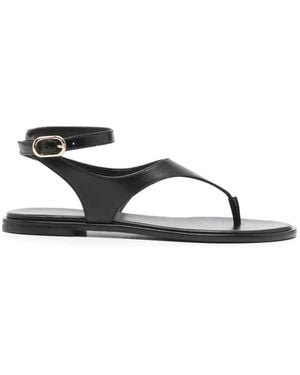 Stuart Weitzman Marley Flat Sandals - White