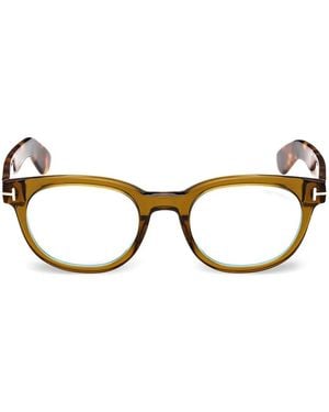 Tom Ford Bril Met Vierkant Montuur - Bruin