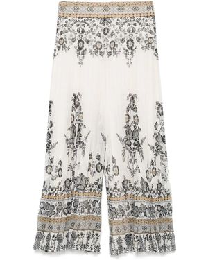 Zimmermann Dawning Sunray Pants - Grey