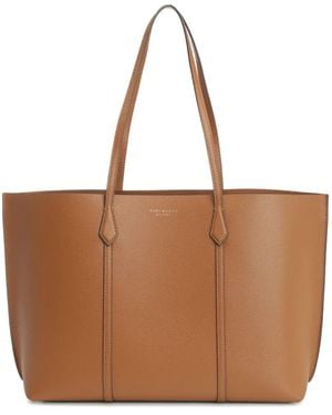 Tory Burch Elegant Mini Handbag With Removable Pouch - Brown