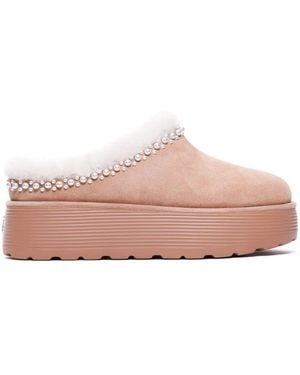 Stuart Weitzman Nellie Slippers - Pink