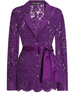 Dolce & Gabbana Blazer Vanity - Violet
