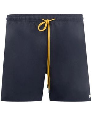 Rhude Bermuda À Logo Imprimé - Blue