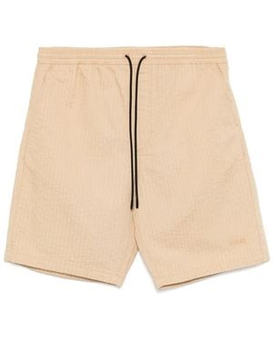 HUGO Katoenen Shorts - Naturel