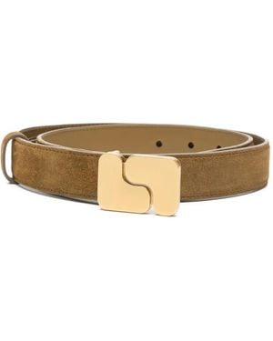 Soeur Ceinture Ninon En Daim - Brown