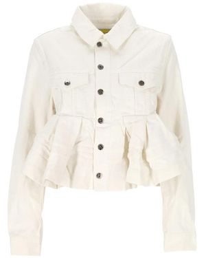 Marques'Almeida Cotton Jacket - Natural