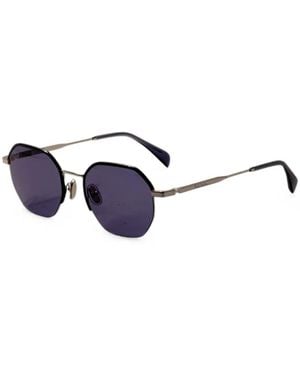 Paul Smith Lovell Geometric-Frame Sunglasses - White