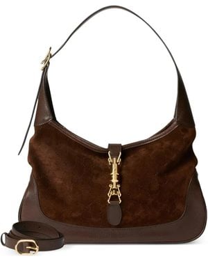 Gucci Mittelgroße Jackie 1961 Schultertasche - Braun
