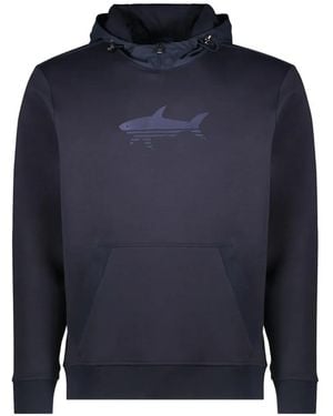 Paul & Shark Sudadera Con Capucha Y Cordones - Azul