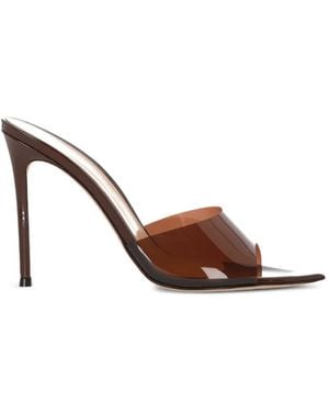 Gianvito Rossi Pointed Sandals - Brown