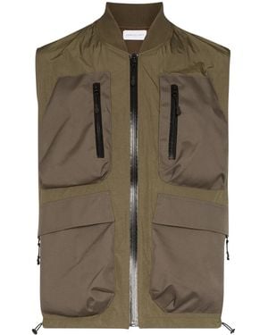 John Elliott Pocket Utility Gilet - Green